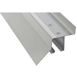 National Hardware N174-110 Box Rail, Steel, Galvanized, 8 ft L