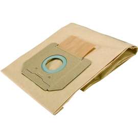 PORTER-CABLE 78121 Filter Bag, 10 gal Capacity, 8 in L, Kraft Paper