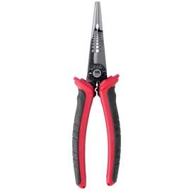 GB GBP-61N Wire Stripper, 20 to 8 AWG Solid, 22 to 10 AWG Stranded Stripping, #6-32, #8-32 Cutting Capacity