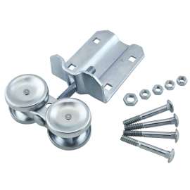 Onward 24654112XV Dual Axis Box Rail Hanger, 2-Roller, 450 lb