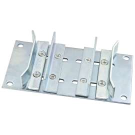 Onward 24651396XV Double Sliding Door Guide, Steel, Zinc