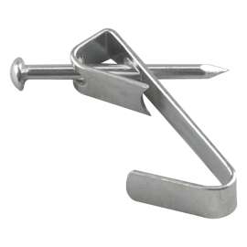 Onward 4502R Picture Hanger, 10 lb, Metal, Zinc