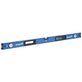 Empire E105.48 Digital Box Level with Case, 48 in L, 3-Vial, Non-Magnetic, Aluminum, Blue/Silver