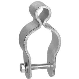 National Hardware N275-495 Pipe Gate Hinge, Steel, Zinc, 125 lb
