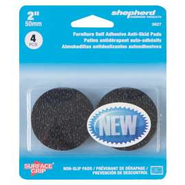 Shepherd Hardware 3627 Anti-Skid Pad, 2 in Dia, Round