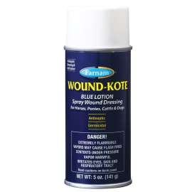 Farnam Wound-Kote 30401 Wound Lotion, Lotion, Blue, 5 oz
