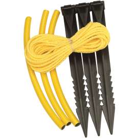 Jobes TreeStaKit 5270PC Tree Stake Kit, 3 in Dia, Plastic