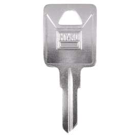 HY-KO 11010TM17 Key Blank, Brass, Nickel-Plated, For: Trimark TM17 Locks