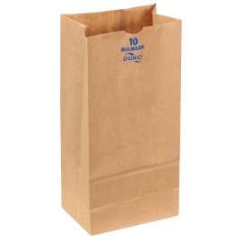 Duro Bag 71010 Heavy-Duty SOS Bag, Virgin Paper, Kraft