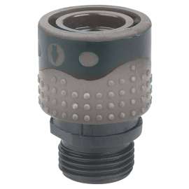 GILMOUR MFG 839044-1001 Faucet Quick Connector, Female, Plastic