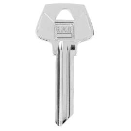 HY-KO 11010S48 Key Blank, Brass, Nickel-Plated, For: Sargent S48 Locks