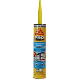 Sikaflex 90629 Construction Sealant, Aluminum Gray, 10.1 oz Cartridge