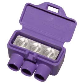 CONNECTOR LUG 3PRT ALUM/COPPER