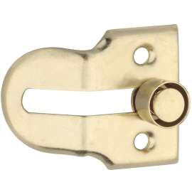 Stanley Hardware V823 Series S610-430 Window Vent Stop, Steel, Brass