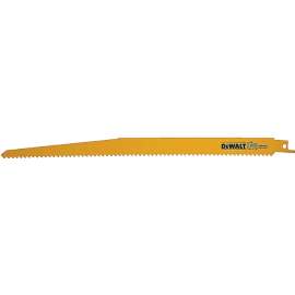 DeWALT DW4849 Reciprocating Saw Blade, 3/4 in W, 12 in L, 5/8 TPI