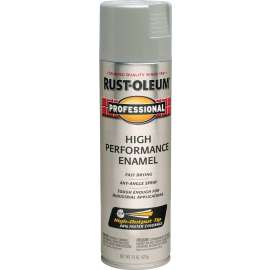 RUST-OLEUM 7581838 High Performance Enamel Spray Paint, Gloss, Light Machine Gray, 15 oz, Aerosol Can