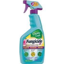 Garden Safe HG-10414X Ready-To-Use Fungicide, Liquid, Garlic, Brown, 24 oz
