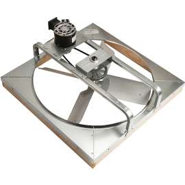 Master Flow 30BWHFS Whole House Fan, 6000 cfm Air, Aluminum