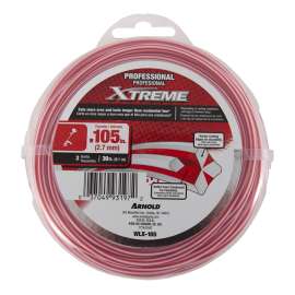 Arnold Xtreme Professional WLX-105 Trimmer Line, 0.105 in Dia, 30 ft L, Monofilament