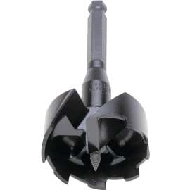 Milwaukee 48-25-2562 Drill Bit, 2-9/16 in Dia, 3-5/8 in OAL, 7/16 in Dia Shank, Hex Shank