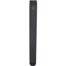 GENOVA 300 Series 383100D Pipe Nipple, 1/2 in MIP, 10 in L, Gray
