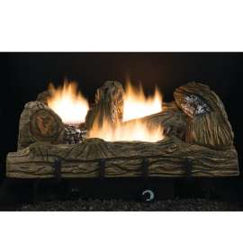 Comfort Flame CF2436NT Gas Log, 13-1/2 in L, 28 in W