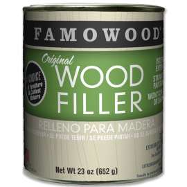 ECLECTIC 36021128 Wood Filler, Liquid, Paste, Oak/Teak, 24 oz Can