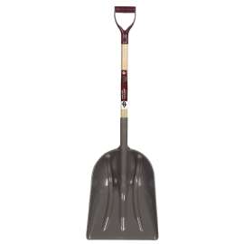GARANT Agro 80030 Grain Scoop, 14-1/2 in W Blade, 18-1/2 in L Blade, ABS Blade, D-Grip Handle, 47-1/2 in OAL