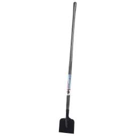 GARANT 80637 Ice Scraper, Stamped, Tempered Blade, 7 in W Blade, Steel Blade, Wood Handle, Long, Thin Handle