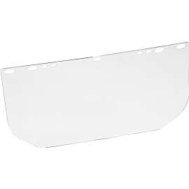 SAFETY WORKS 10107913 Adjustable Replacement Headgear Faceshield, Polycarbonate, Clear
