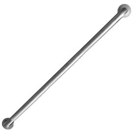 Boston Harbor SG01-01&0442 Grab Bar, 42 in L Bar, Stainless Steel, Wall Mounted Mounting