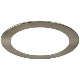 Liteline SLM6-40-BN Recessed Retrofit, 12 W, 100 to 135 V, LED Lamp, Brushed Nickel