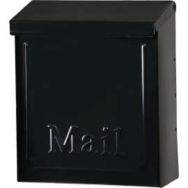 Gibraltar Mailboxes Townhouse THVKB001 Mailbox, 260 cu-in Capacity, Steel, Powder-Coated