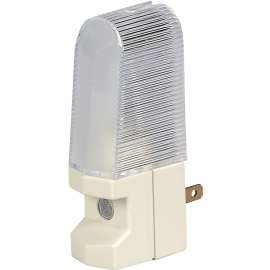 Eaton Wiring Devices BP851W Night Light, 15 A, 125 V, 4 W, Incandescent Lamp, White Light, Plastic Fixture
