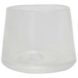 Shepherd Hardware 6212 Leg Tip, Round, Plastic, Clear, 1 in Dia, 3/4 in H