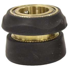 Gilmour 840174-1001 Quick Connector, Female, Brass/Rubber