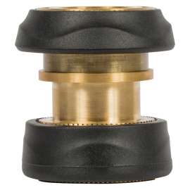 Gilmour 871554-1001 Quick Connect Set with Shut Off, Female, Metal/Rubber