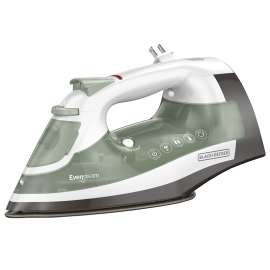 Black+Decker ICR17X One-Step Steam Iron, 1200 W, Green, Stainless Steel
