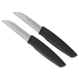 Goodcook 20333 Paring Knife, Stainless Steel Blade, TPR Handle, Black Handle