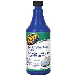Zep CAATB32 Toilet Bowl Cleaner, 32 oz Bottle, Liquid, Pine, Blue