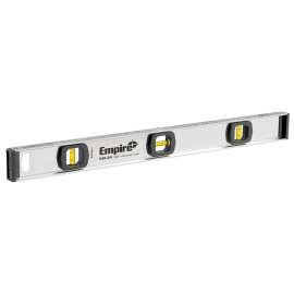 Empire 540-24 I-Beam Level, 24 in L, 3-Vial, Magnetic, Metal
