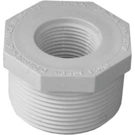 GENOVA 300 Series 34357 Pipe Reducing Bushing, 1-1/2 in MIP x 3/4 in FIP