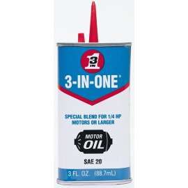 3-IN-ONE 01145 Motor Oil, 20, 88.7 mL