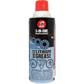 3-IN-ONE 01142 Lithium Grease, 290 g Aerosol Can, White