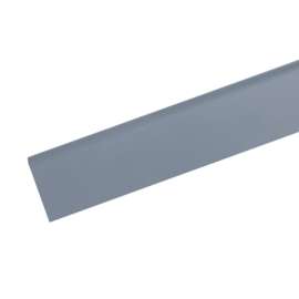 SHUR-TRIM FBDB250GRY120 Wall Base, 2-1/2 in H, 120 ft L, 0.08 in Thick, Vinyl, Gray