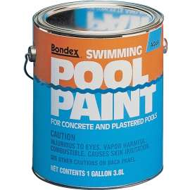 ZINSSER 260538 Pool Paint, Matte, White, 1 gal