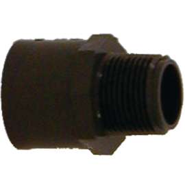 GENOVA 300 Series 304108 Pipe Adapter, 1 in Slip, 1 in MIP