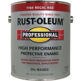 RUST-OLEUM PROFESSIONAL 7765402 Protective Enamel, Gloss, Regal Red, 1 gal Can