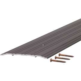 M-D TH042 69811 Saddle Threshold, 72 in L, 5 in W, Aluminum, Bronze