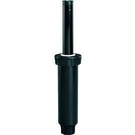 Orbit 54537 Sprinkler Head, 1/2 in Connection, Female Thread, 2 in H Pop-Up, 4 to 28 ft, Center Strip Nozzle, Plastic